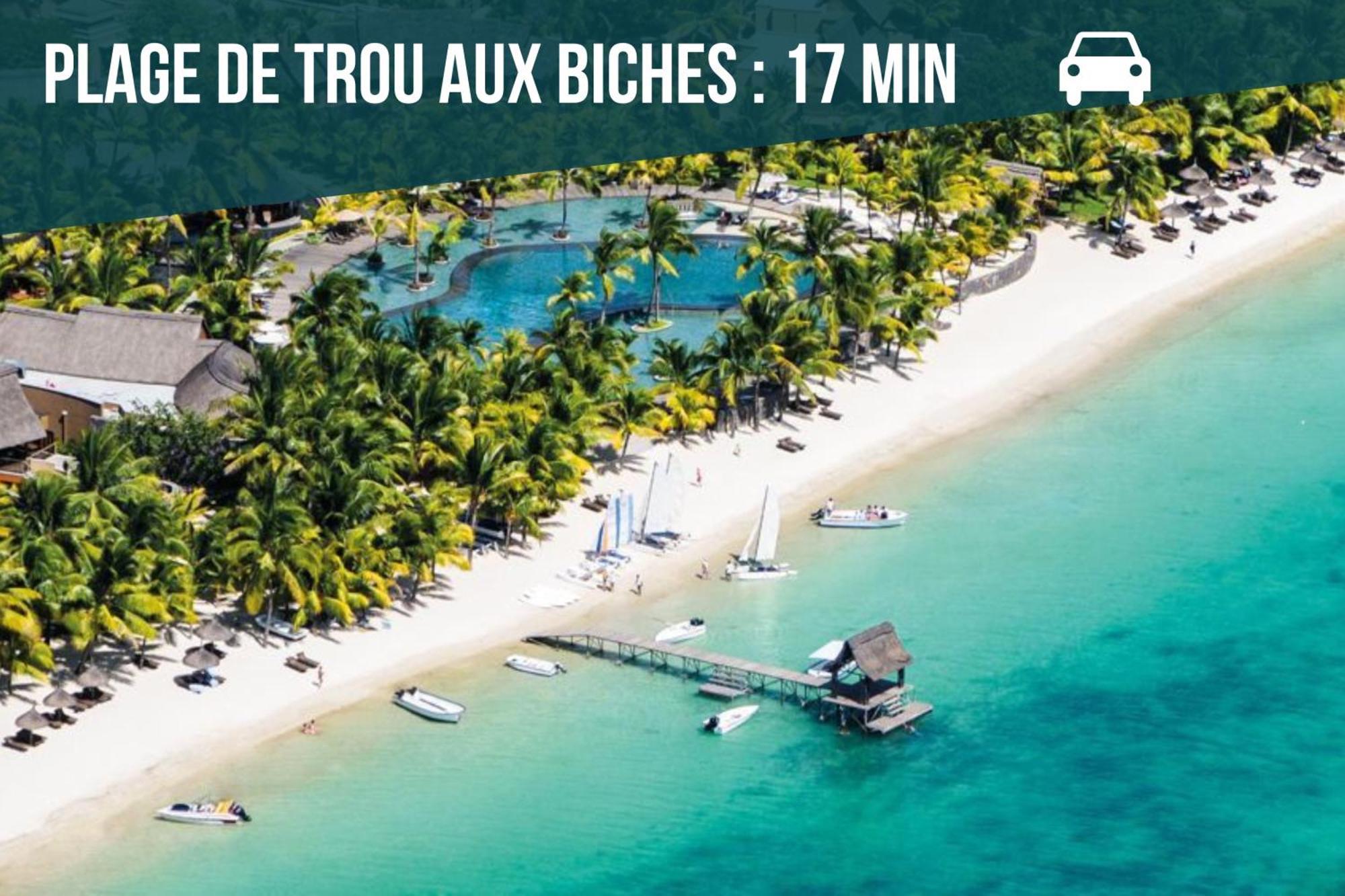R Garden Au Calme De Du Tombeau, Familiale De 3 Et Cuisine Privatunterkunft Baie-du-Tombeau